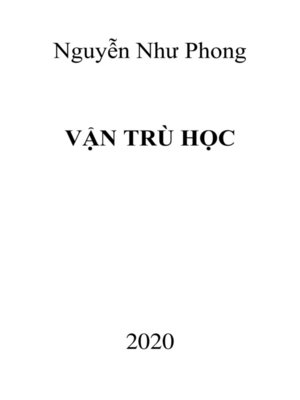 cover image of Vận Trù Học